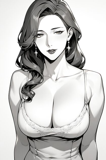 Freckled Ass and Choked Waist in Seductive Hentai AI Image