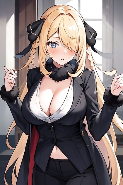 Perfectly Round Breasts in Realistic Concept Art Hentai Hentai AI Image