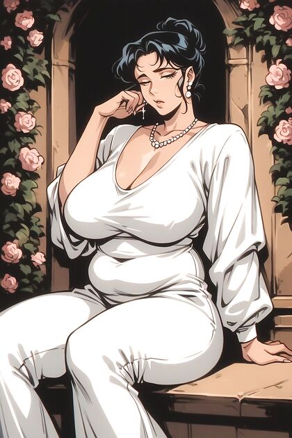 Black-Haired Beauty Gets Fucked Hard From Behind in Tight Hentai Hentai AI Image