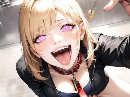 Drooling Over Decollete in the Shower for Steamy Hentai AI Image