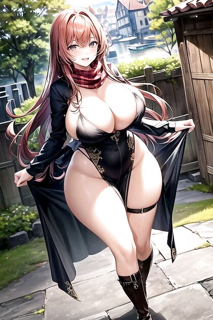 Cute 18-Year-Old with Long Hair EnjoyingMind-Blowing Hentai Pleasure