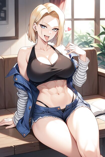 Admiring Abs and Heart-Eyes with Exposed Belly Button Hentai Ecstasy