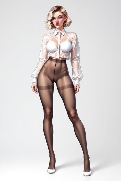 Gwen Stacy Goes Commando in Slendergwen Hentai AI Image