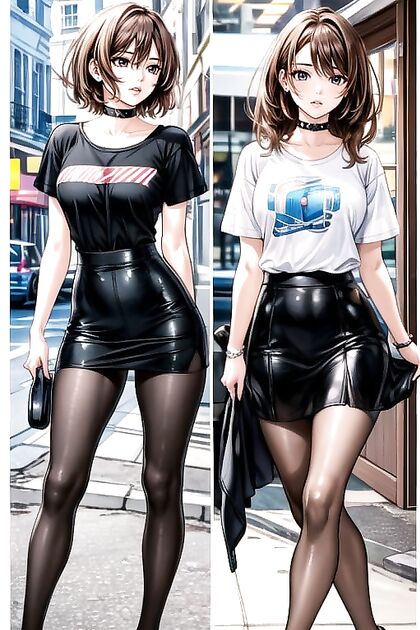 May Parker from Spider-Girl 18+ Marvel, Brunette in Nearly Black Hentai AI Image