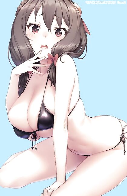 Holy shit!, Yuni in her wettest yummiest honeysuckle thong! (NSFW)