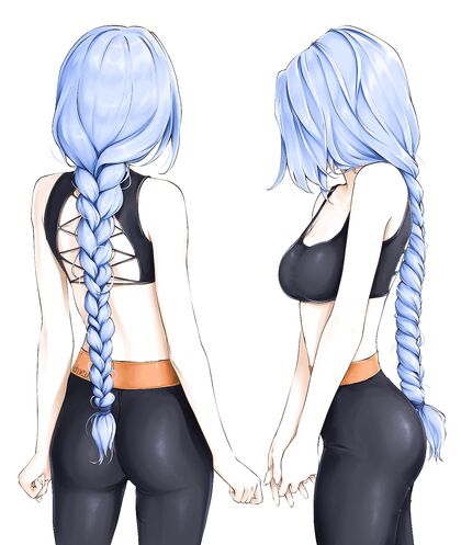 Hair-Raising Hentai XXX Pics Needed For Training - Good Head of Style Required