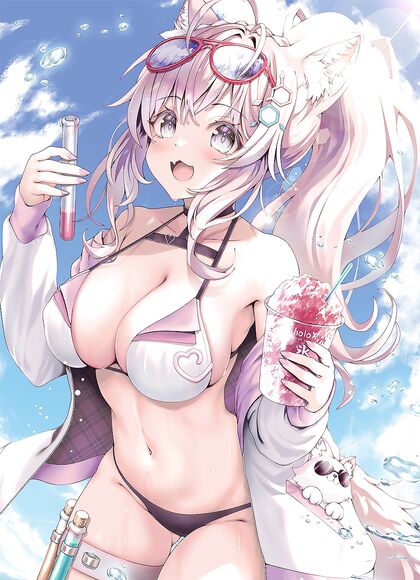 Horny Hentaicatgirl Fucking Her Way Through Science Lab