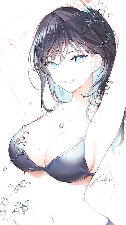 Frosty Bitch Sucking on Some Serious Hooded Cock - Ice Blue Edition