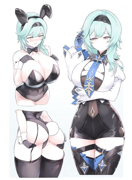 Hella Horny Harem Hijinks! XXX Pics of Bun-Buns Getting Their Own Back!