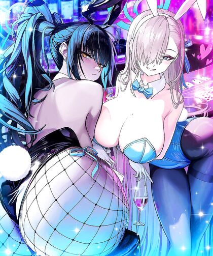 Horny Harem Babez Bunniee Slaying at da Strip Joint with Kinki-Ass Action!