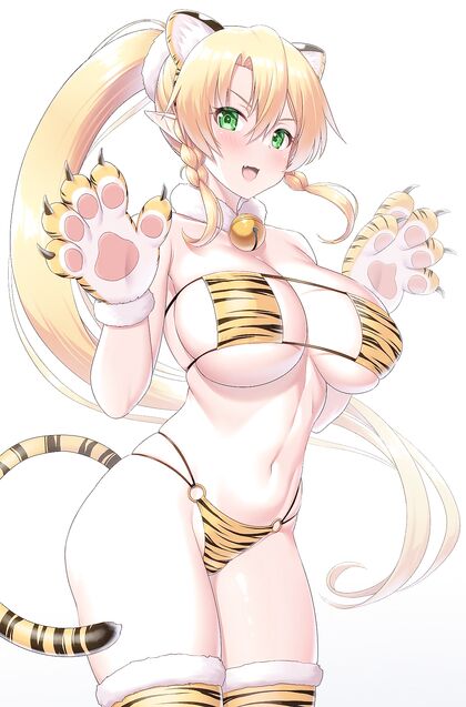 Horny Temptress in Skimpy Kittypride Outfit Gets Down & Dirty for Some Hentaication!