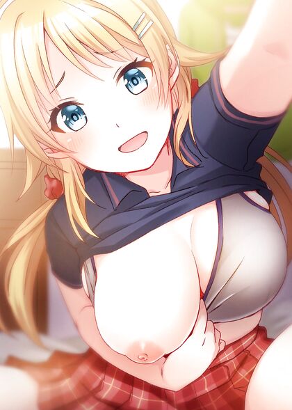 Drool-worthy hooters exposed - One nipple pop! XXX HENTAI PIC