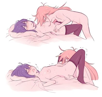 Horny as Fuck! Hentaified Kisses & Licks on Her Juicy Body