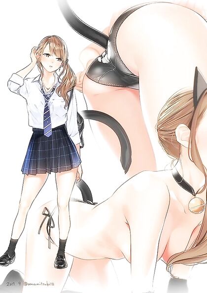 Horny bitch gets off on her naughtiest fantasy – HENTAI XXX PIC!