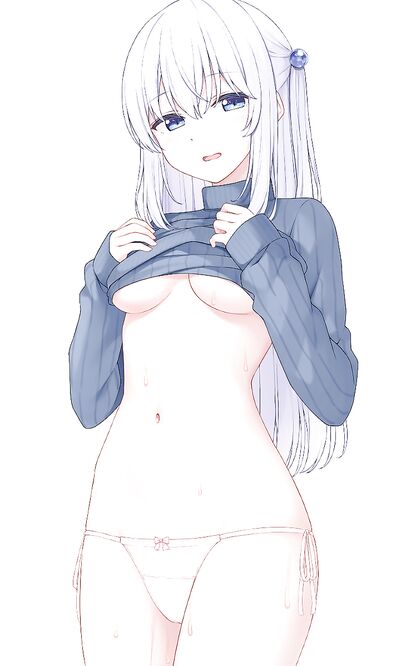 This babe is about to go full-on hentaicrazy! XXX pics inside!