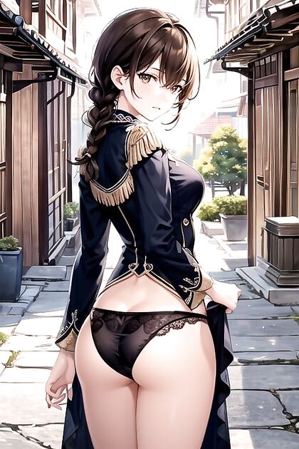 Inyer Strikes Again - Underneath Skirts at Hooters for Steamy Hentai AI Image