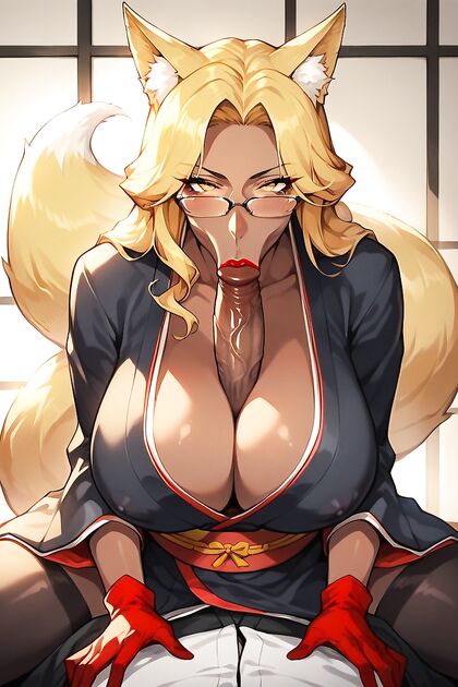 Perky Nipples Tease Through Clothes with Seductive Red Lips in HotSolo Hentai AI Image