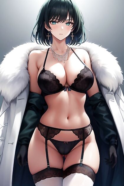 Black-Haired Girl 18+ in Panties Gets Wild in Hentai AI Image