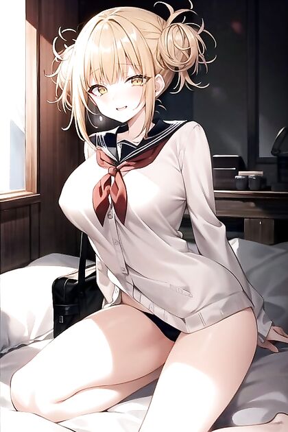 Toga Himiko from My Hero Academia Bound in Intense Hentai Pleasure