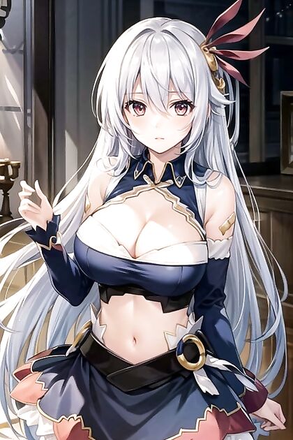 Eleonora Viltaria Bound by Lord Archer in Vanadis Hentai AI Image
