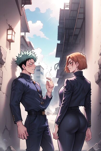 Mahito from Jujutsu Kaisen Rips Clothes in Cursed Spirit Shibuya Subway Hentai Chaos