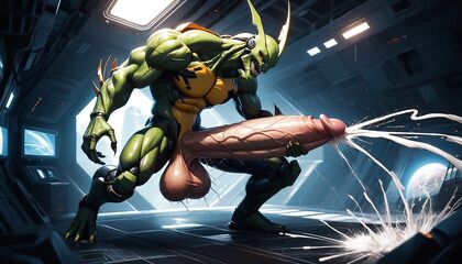 Huge Balls and Deep Penetration Lead to Intense Squirting in Hentai AI Porn