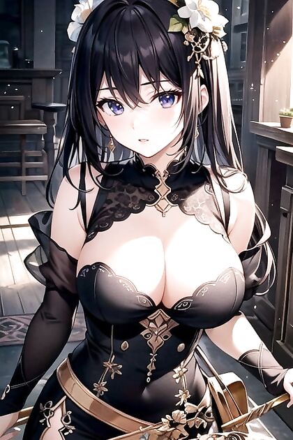 Full-Length Tentacle Fondling in Sinful Solo Hentai AI Image