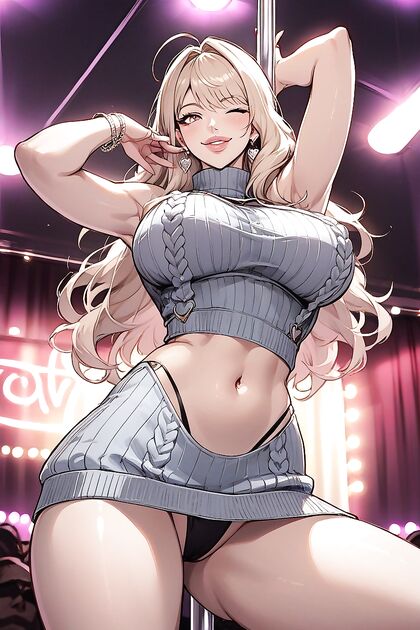Anisnikke Wearing Thongs in a Lovestruck Hentai Adventure