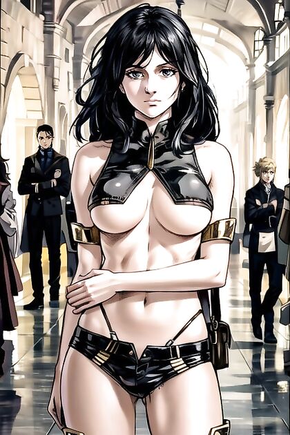 Elbow Bra, Pieck Fingering in Attack on Titan for Busty Hentai Pleasure