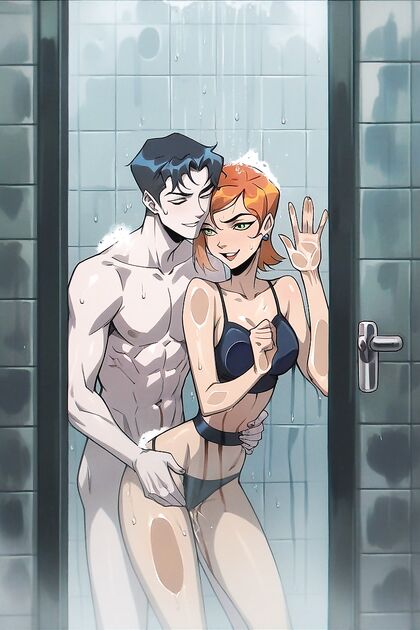 Gwen Tennyson from with a Tiny 18+ Ass in Juicy 18+ Hentai AI Image