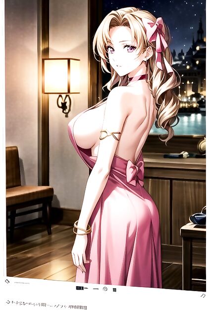 Eris from Final Fantasy Seduces with Pubic Hair and Side Boob in Steaming Hentai AI Image