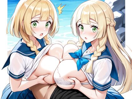 Shocked by Small Breasts in steamy Hentai Hentai AI Image Action