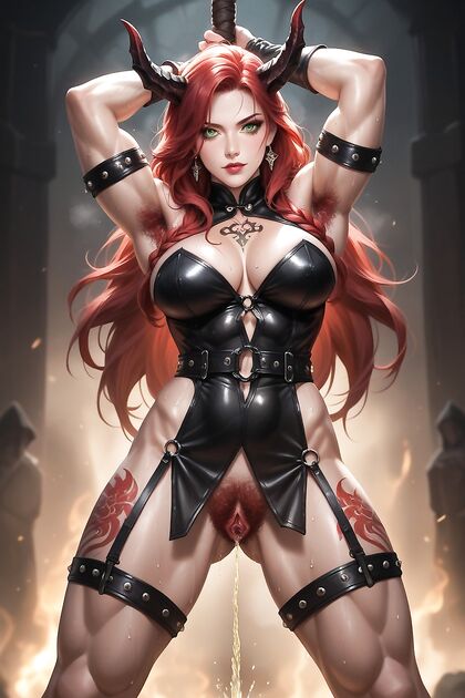 Red Sonja from Comics Gets Intimate in Smelly, Detailed Face Hentai AI Image