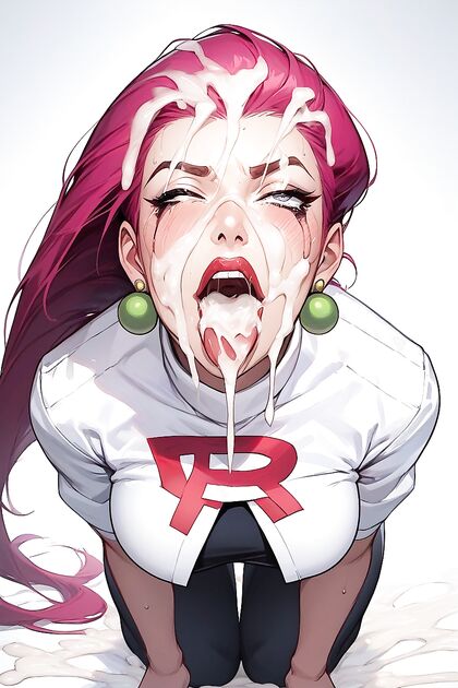 Japanese Man Licks Cum-soaked Hairstyles in Explicit Hentai AI Image