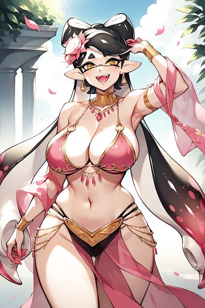 Happy Big-Ass Belly Dancer in Hentai AI Porn Action