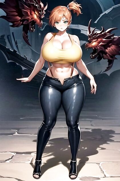 Misty from Pokémon Shaped Perfectly for Bimbo Fun in Hentai AI Porn