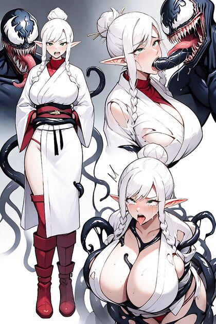 Mind-Blowing Orgasms with Green-Eyed MILF in Steamy Hentai AI Image