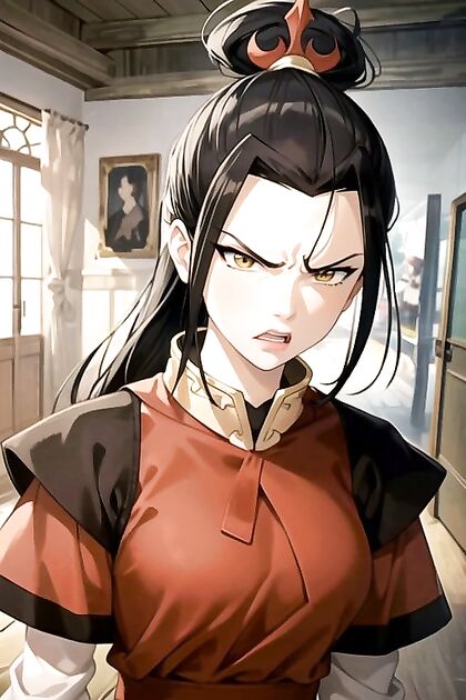 Azula from Avatar Fueled by Fury in Intense Hentai AI Image