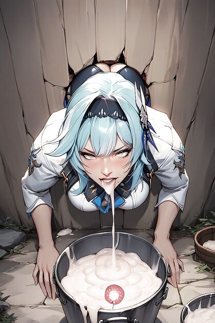 Eula Lawrence Gets Pounded from Behind for a Massive Creampie Hentai AI Image