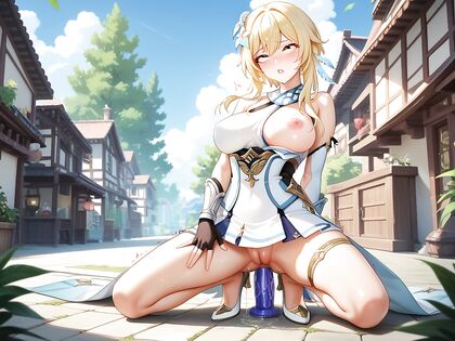 Trembling in High Heels with Intense Eye Detail for Mind-Blowing Hentai Pleasure