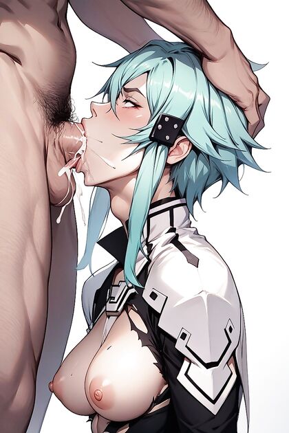 Perky Breasts Exposed in Torn Clothing Hentai AI Image