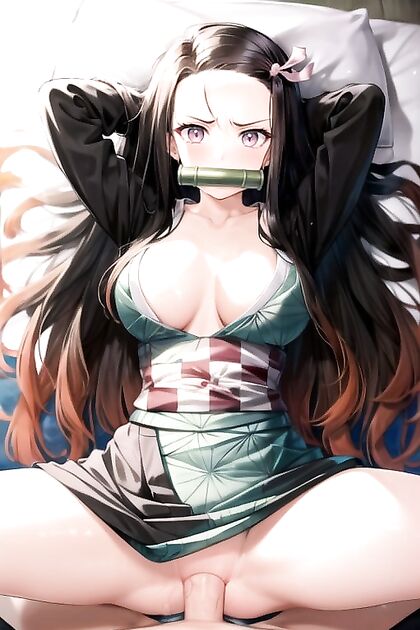 Hands-Up Missionary Style in Intense Hentai Anger Image Hentai AI Image