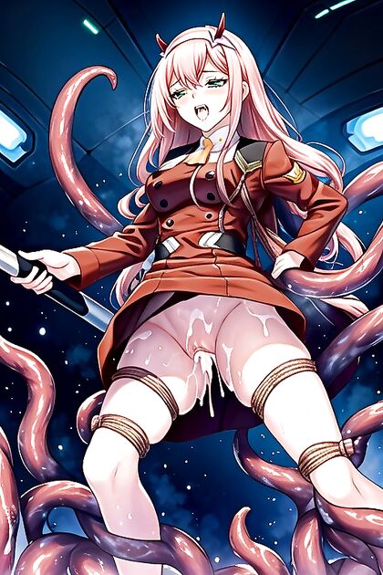 Round Ass and Medium Boobs Teased on the Street in Seductive Hentai AI Image