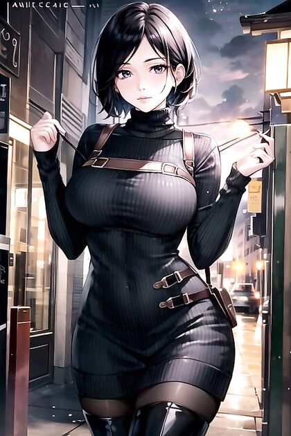 Ada Wong from Resident Evil Seduces in Steamy Hentai AI Image