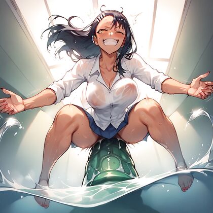 Nagatoro's Bouncy Curves in Ultra-High Detail Hentai AI Image