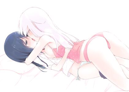 Two Ripe Peaches on Bed Debauchery - Hentaified XXX Pic