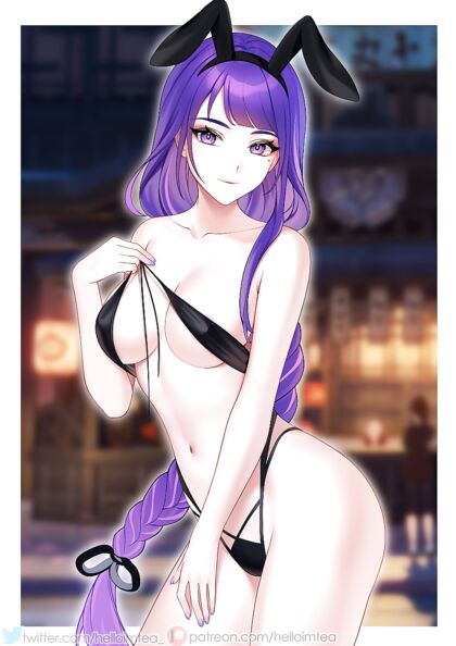 Horny Bartenders Gone Wild! - XXX HENTAI PICS of RAIDEN in Action!