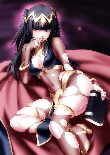 Hella Hot Thigh-High Harem Show - XXX Pic of Sultry Siren in Skintight Stockings