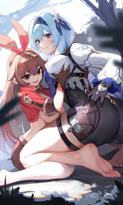 Horny Ambers Explore Each Other’S Hotties – XXX Pics of Euphoric Lesbian Love