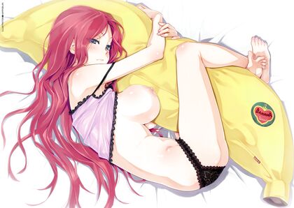 Horny for my bananalicious cushion? XXX hentaipillows to spice up your night!